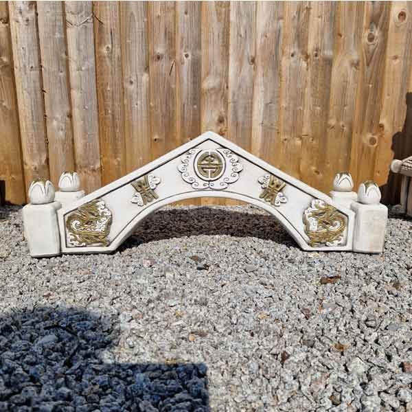 Japanese Bridge Oriental Stone Garden Ornament 76cm