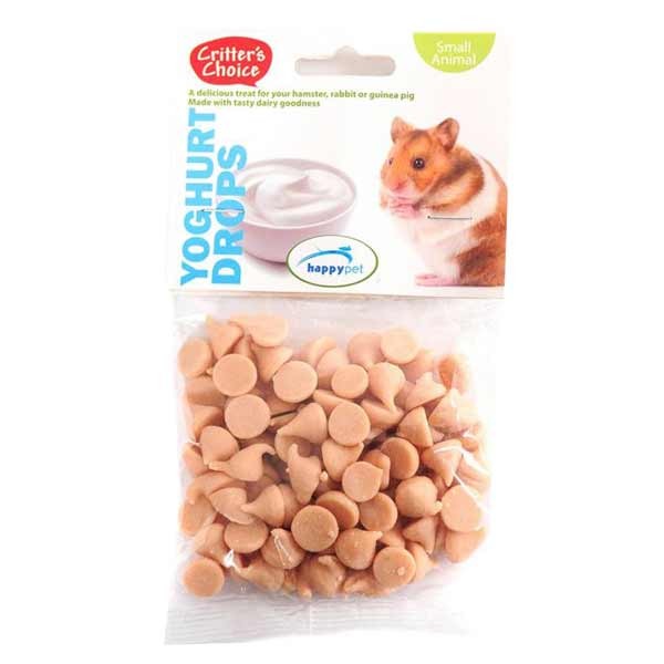 Critters Choice Yoghurt Drops 75g Small Animal Treat