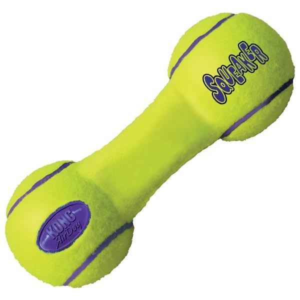 KONG AirDog Squeaker Dumbbell Medium Dog Toy