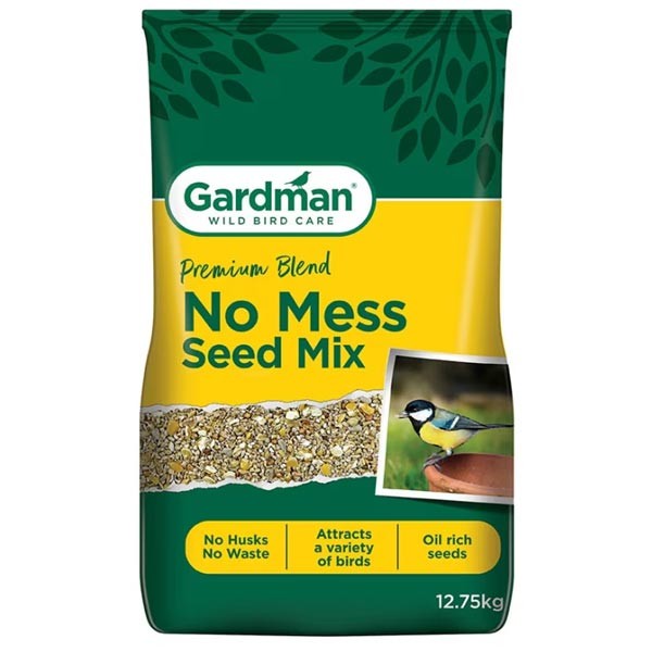 Gardman Wild Bird Care No Mess Seed Mix 12.75kg