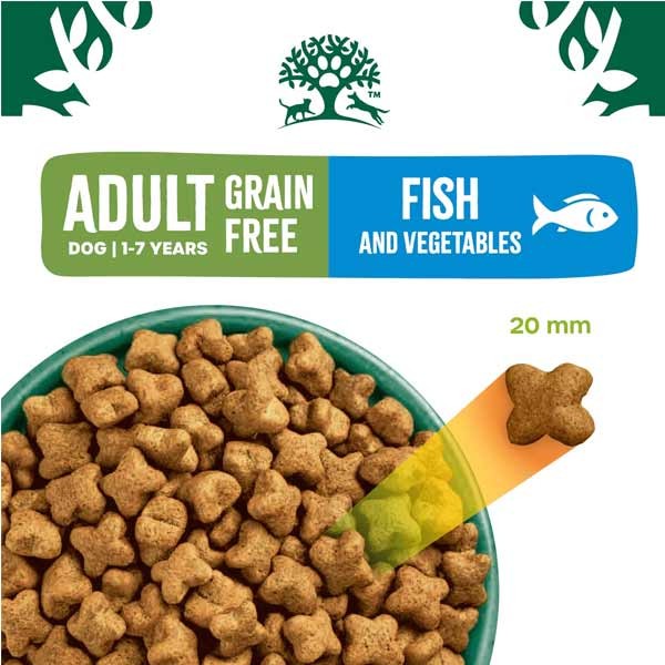 James Wellbeloved Grain Free Fish & Veg Adult 1.5kg Dry Dog Food