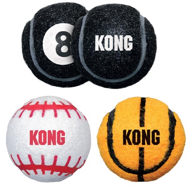 KONG Sport Balls 3 Pack Small Dog Toy