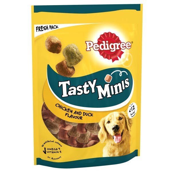 Pedigree Tasty Minis Chicken & Duck 130g Dog Treat