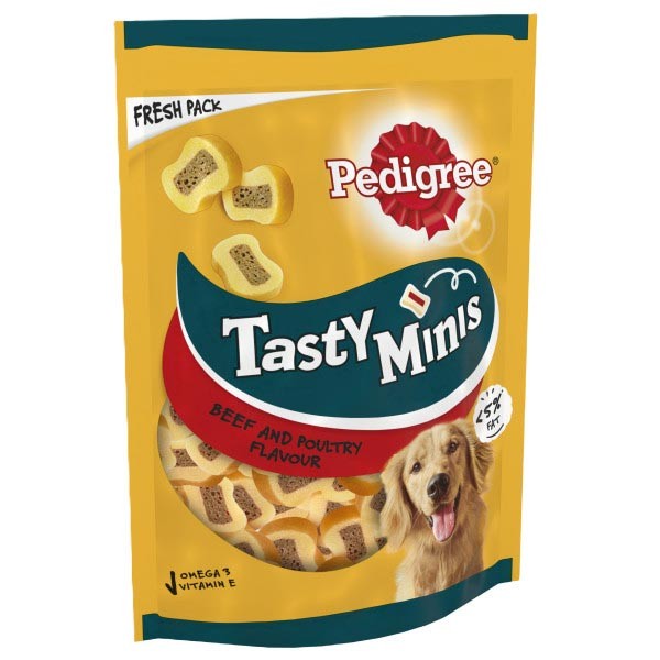 Pedigree Tasty Minis Beef & Poultry 155g Dog Treat