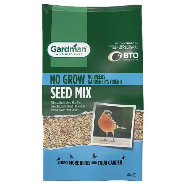 Gardman Wild Bird Care No Grow Seed Mix 4kg