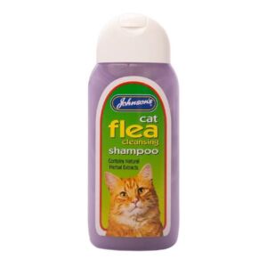 Johnson's Cat & Kitten Flea Cleansing Shampoo 20ml