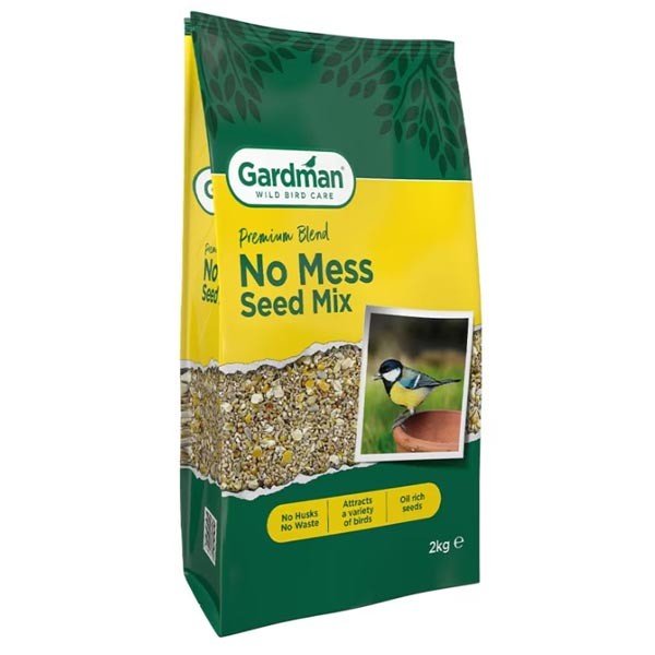 Gardman Wild Bird Care No Mess Seed Mix 2kg