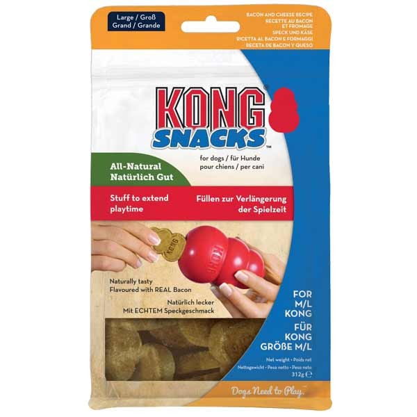 KONG Snacks Bacon & Cheese Large Dog Treat