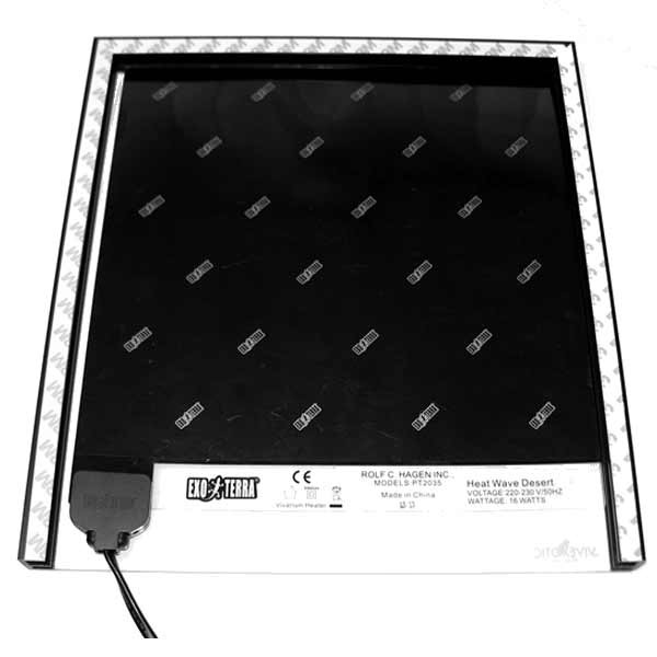 VivExotic Glass Heat Mat Holder (ET medium heat mats)