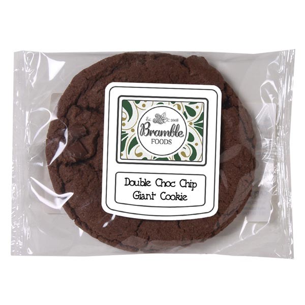 Bramble Foods Double Chocolate Chip Giant Cookie Single