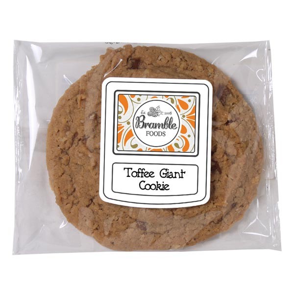 Bramble Foods Toffee Giant Cookie Single