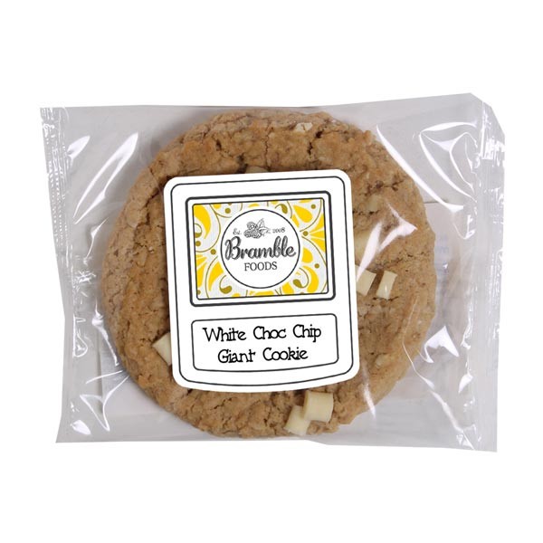 Bramble Foods White Chocolate Chip Giant Cookie Single