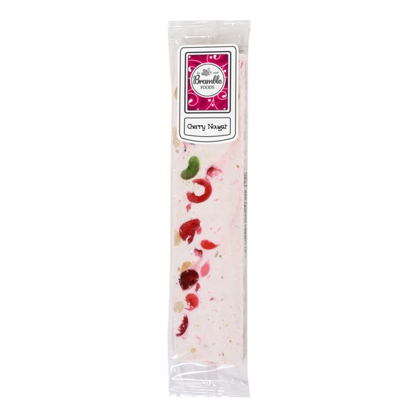 Bramble Foods Cherry Nougat Confectionery Bar Large