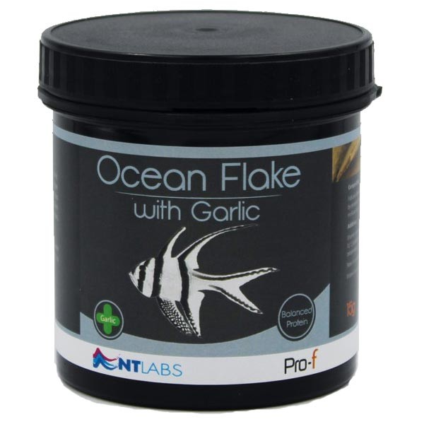 NT Labs Pro-f Ocean Flake with Garlic for Marine Fish 30g