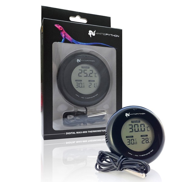 White Python Digital Max / Min Thermometer