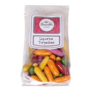 Bramble Foods Liquorice Torpedoes Confectionery Bag