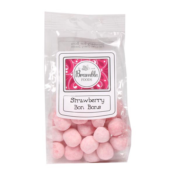 Bramble Foods Strawberry Bon Bons Confectionery Bag