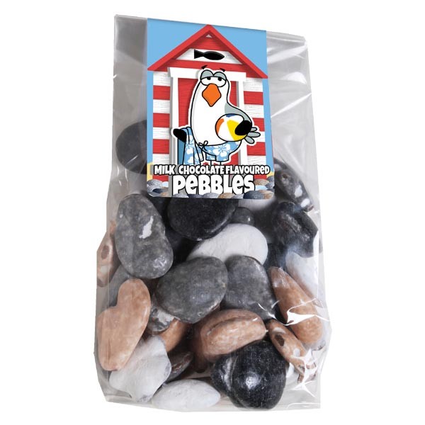 Bramble Foods Chocolate Flavour Pebbles Confectionery Bag