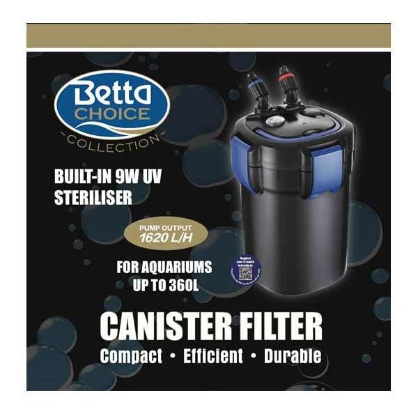 Betta 1620UV Canister Filter