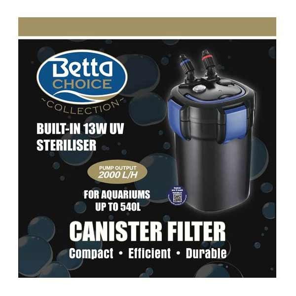 Betta 2000UV Canister Filter