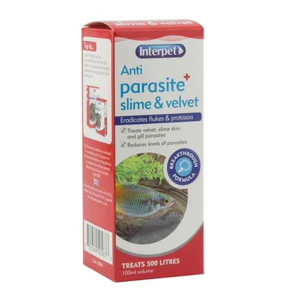 Interpet Treat Anti Slime & Velvet Plus 100ml