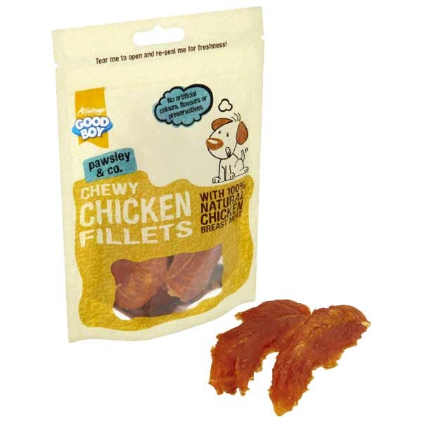 Good Boy Chicken Fillets 80g Dog Treat