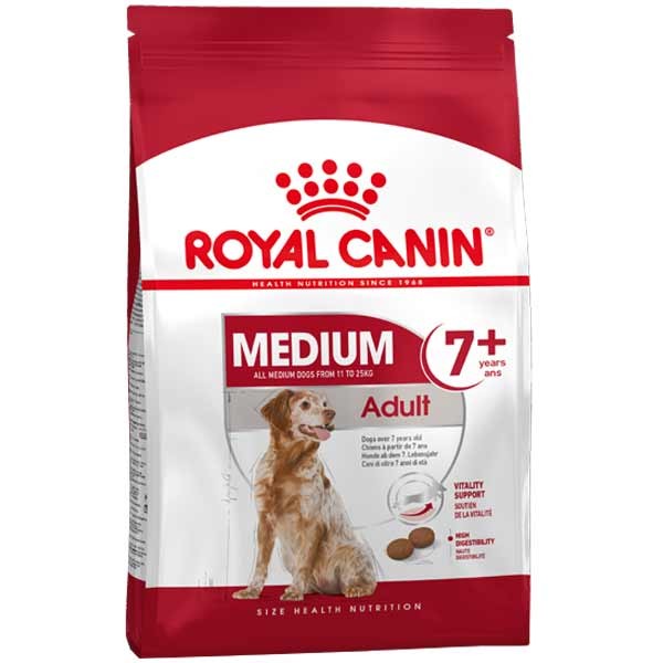 Royal Canin Medium 7+ 4kg Dry Dog Food