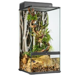 Exo Terra Advanced Paludarium & Rainforest Terrarium Small X-Tall 45x45x90cm