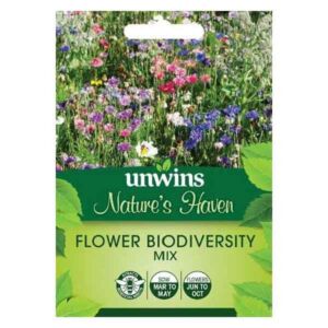 Unwins Nature's Haven Flower Biodiversity Mix Seeds