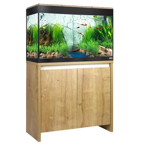 Fluval Roma 125 Oak Bluetooth LED Aquarium & Cabinet