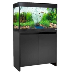 Fluval Roma 125 Black Bluetooth LED Aquarium & Cabinet