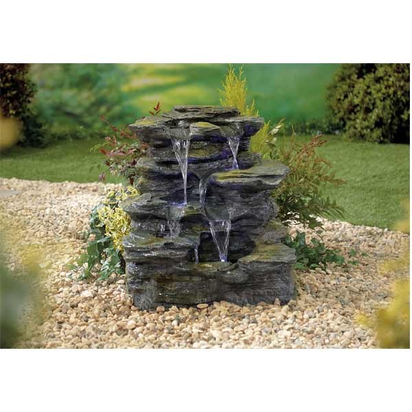 La Hacienda Como Springs Water Feature With Led Lights