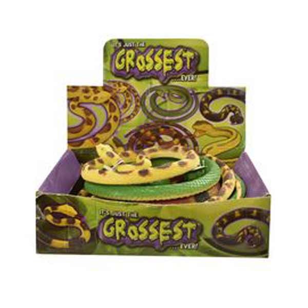 Grossest 55" Pvc Snake In Display Box Grossest