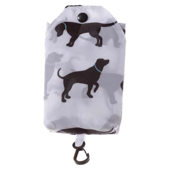 Foldable Bag Cat & Dog Silhouette Design