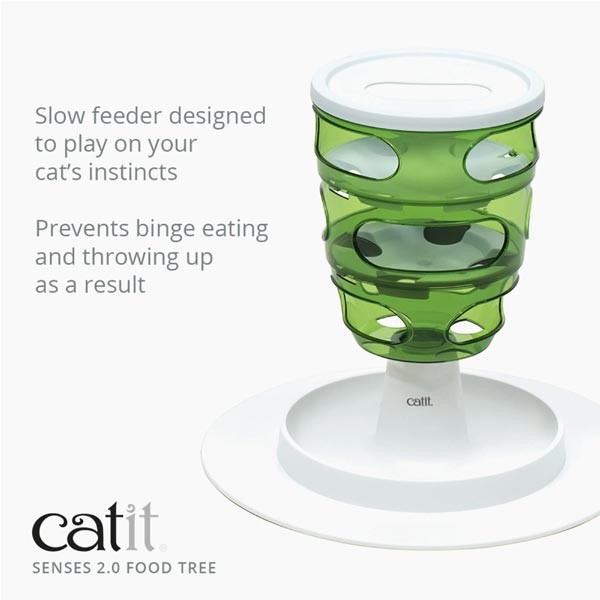 Catit Senses 2.0 Food Tree Feeder/Cat Toy