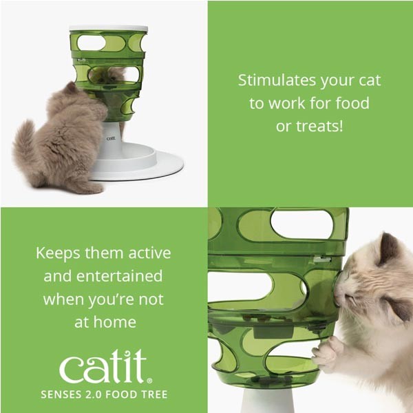 Catit Senses 2.0 Food Tree Feeder/Cat Toy