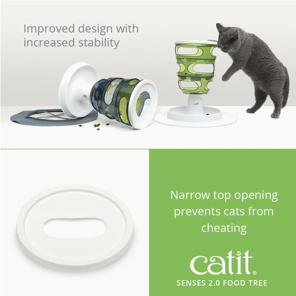 Catit Senses 2.0 Food Tree Feeder/Cat Toy