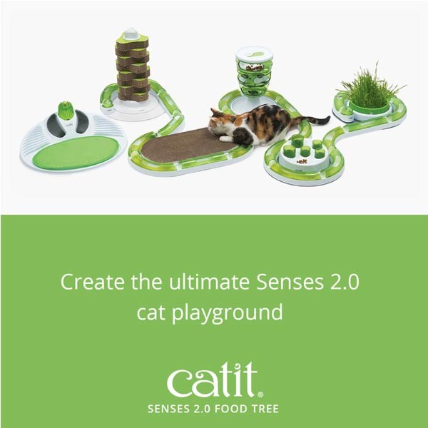 Catit Senses 2.0 Food Tree Feeder/Cat Toy