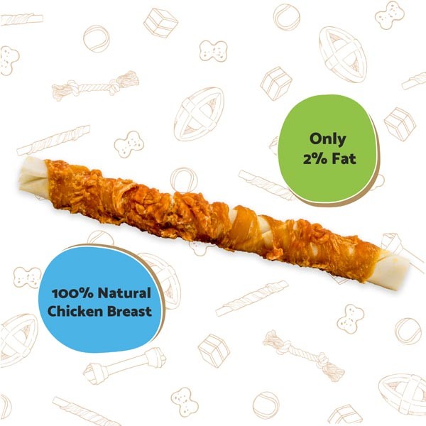 Good Boy Mega Chewy Chicken Twist Single Dog Treat 70g Dog Treat