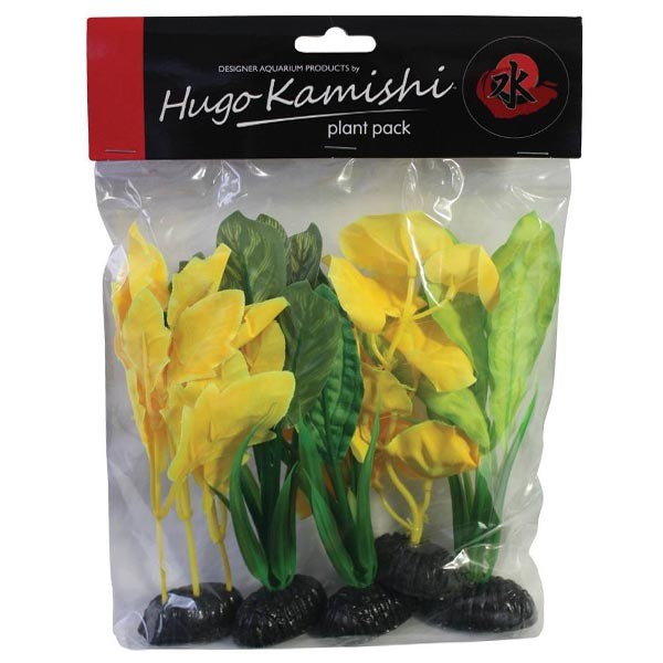 Hugo Kamishi Silk Plant 13cm Sunshine Mix 5 Pack