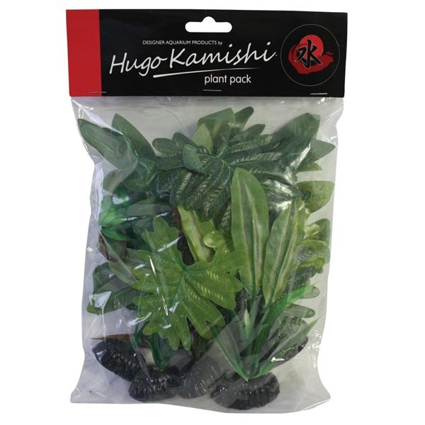 Hugo Kamishi Silk Plant 30cm Natural Mix 5 Pack