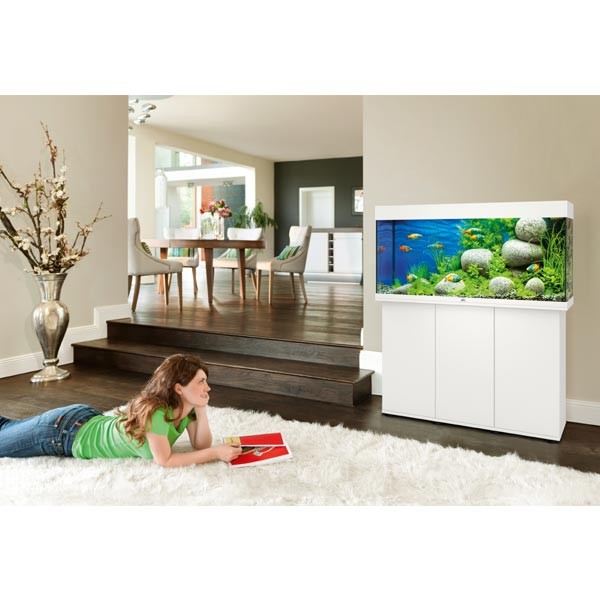 Juwel Rio 180 White LED Aquarium & Cabinet