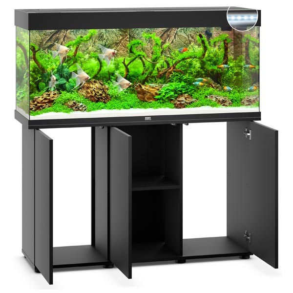 Juwel Rio 240 Black LED Aquarium & Cabinet