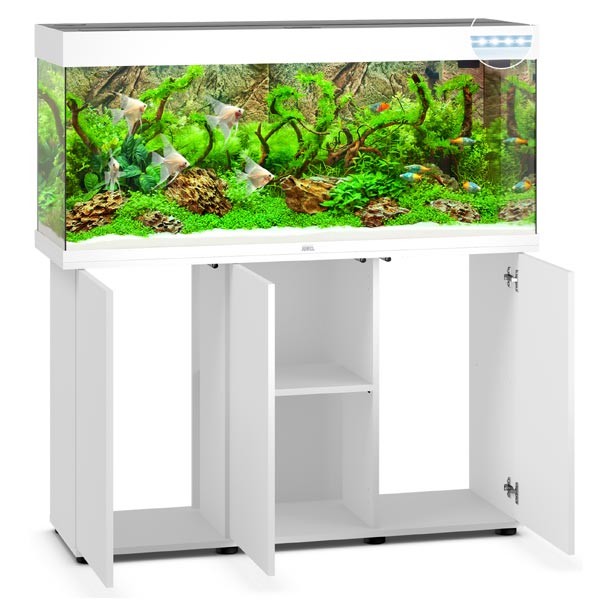 Juwel Rio 240 White LED Aquarium & Cabinet