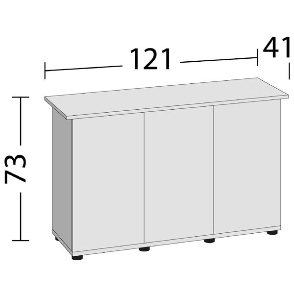 Juwel Rio 240 Lightwood Cabinet SBX