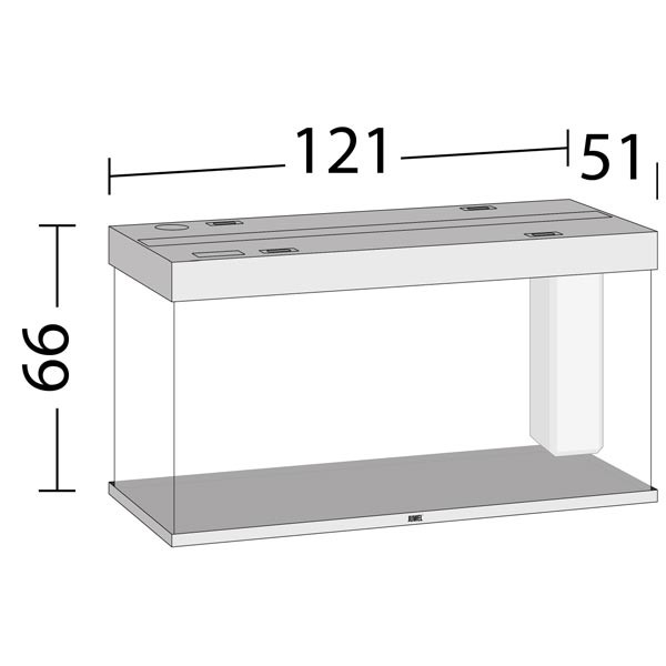 Juwel Rio 350 Lightwood LED Aquarium