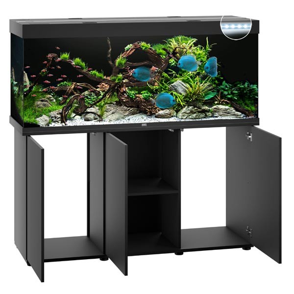 Juwel Rio 450 Black LED Aquarium & Cabinet