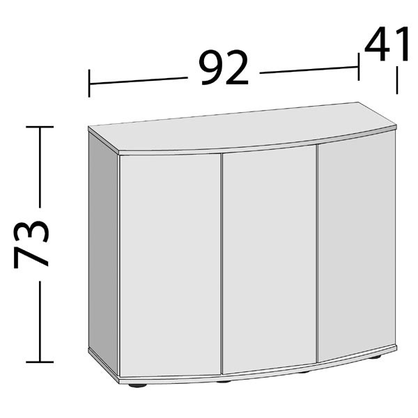 Juwel Vision 180 Lightwood Cabinet SBX