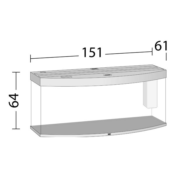 Juwel Vision 450 White LED Aquarium