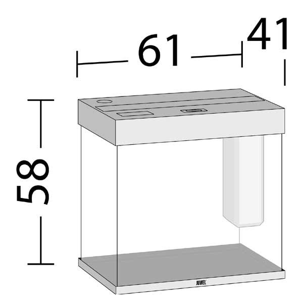 Juwel Lido 120 White LED Aquarium